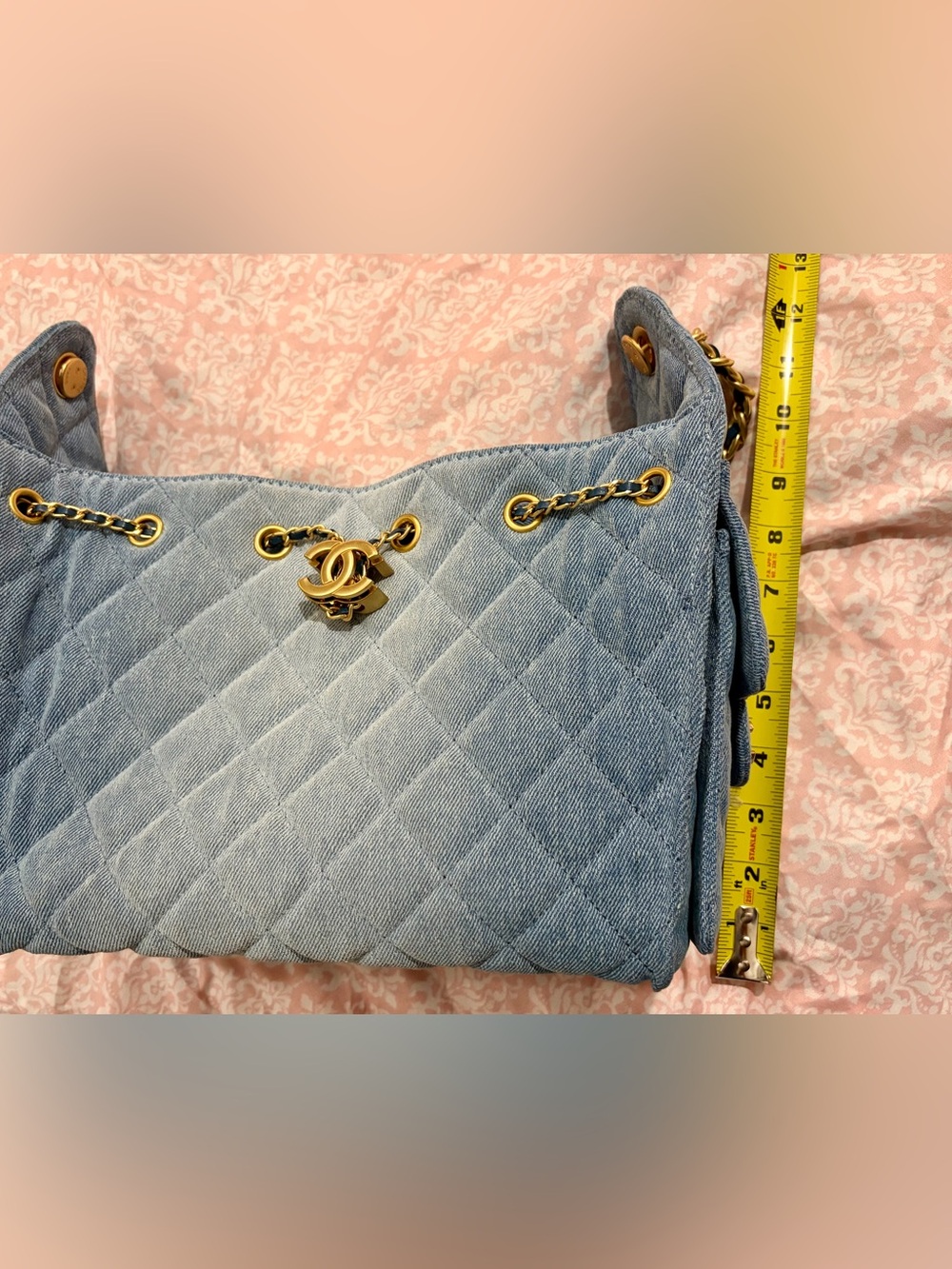 Chanel Small Denim 25 Hobo - Picture 16 of 16